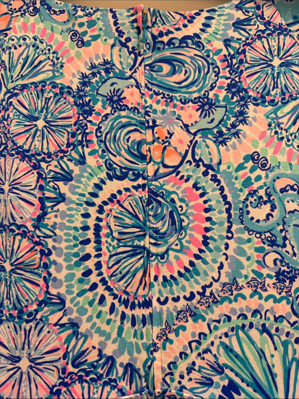 Lilly Pulitzer Blue Pink Green Paisley Maxi Dress - Picture 9 of 10